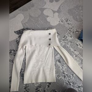 Banana Republic off shoulder sweater xs